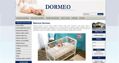 Desktop Screenshot of dormeomatrace.cz